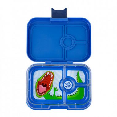 Fiambrera YUMBOX/4 Surf Blue/dinosaur Tray  YUMBOX