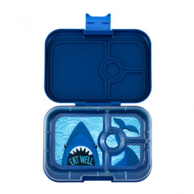 Fiambrera YUMBOX/4 Monte Carlo Blue/shark Tray  YUMBOX