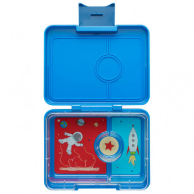 Fiambrera YUMBOX/3 Surf Blue/rocket Tray  YUMBOX