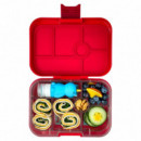 Fiambrera YUMBOX/6 Wow Red Funny Monsters Tray  YUMBOX