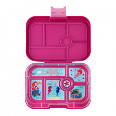 Fiambrera YUMBOX/6 Malibu Purple Mermaid Tray  YUMBOX