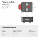 SMALLRIG Mini V-lock Mount Plate Id MD2801B