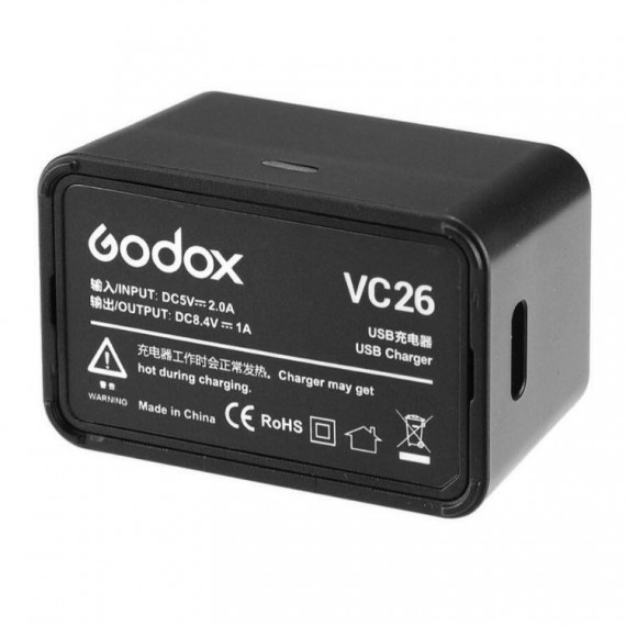 Cargador GODOX VC26  para V1