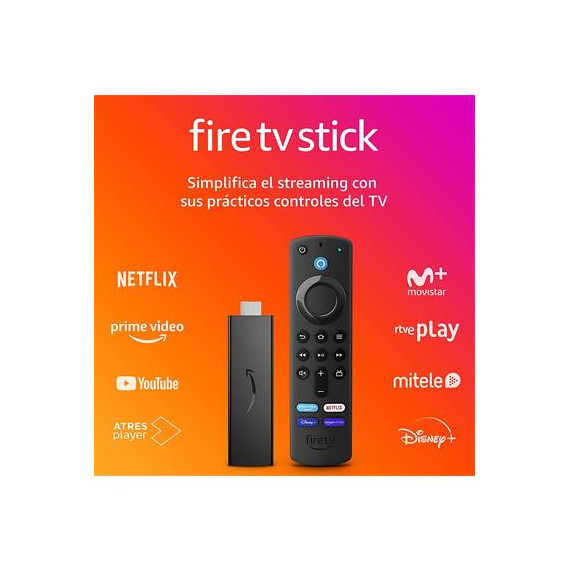 Amazon Adaptador HDMI Fire TV Stick Wifi con Mando LALO