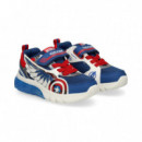 Cordon+velcro Capitan America Azulon  GEOX