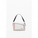 Bolso Bandolera Cleo Blanco Phuket Mini de DESIGUAL