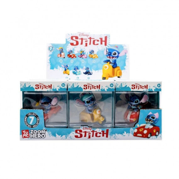 Figuras Stitch en Vehículos Surtido Disney  YUME