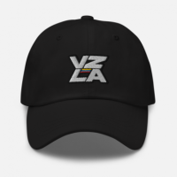 Gorra Venezuela Bordada YUPOONG Negra