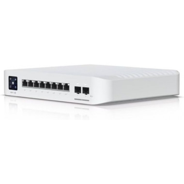 UBIQUITI Switch 8 Puertos 6 Poe+ 2 Poe++ y 2 10G Sfp+ USW-PRO-8 120W