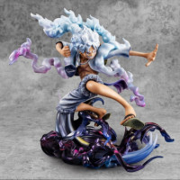 Figura Monkey D Luffy Gear Five One Piece  MEGAHOUSE