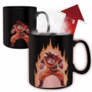 Taza Termica de Dragon Ball Goku (kaio-ken)  ABY STILE