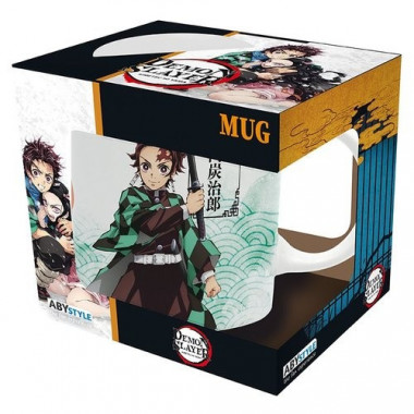 Taza Tanjiro y Nezuko Guardianes de la Noche  ABY STILE