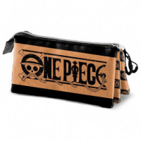 Estuche Portatodo Plus Chess One Piece Triple  KARACTER MANIA