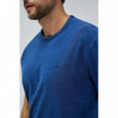 SALSA JEANS Polos Camiseta Logo Salsa Azul Medium Wash