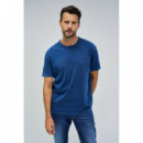 SALSA JEANS Polos Camiseta Logo Salsa Azul Medium Wash