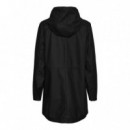 Chaquetas Mujer Chubasquero VERO MODA Malou Black