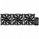 Ventilador AEROCOOL Astro 12 Pro 12 Cm Negro