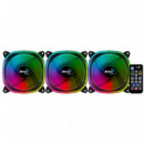 Ventilador AEROCOOL Astro 12 Pro 12 Cm Negro