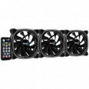 Ventilador AEROCOOL Astro 12 Pro 12 Cm Negro