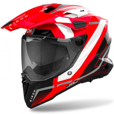 CASCO AIROH COMMANDER 2 MAVICK RED GLOSS