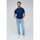 SALSA JEANS Polos Polo de Punto Salsa Jersey índigo