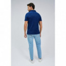 SALSA JEANS Polos Polo de Punto Salsa Jersey índigo