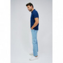 SALSA JEANS Polos Polo de Punto Salsa Jersey índigo