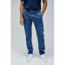 SALSA JEANS Vaqueros Hombre Vaqueros Salsa Slim Fit Lavado Medio