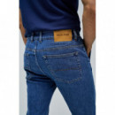 SALSA JEANS Vaqueros Hombre Vaqueros Salsa Slim Fit Lavado Medio