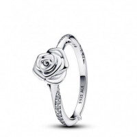 PANDORA Anillo en Plata de Ley Rosa Floreciendo 193215C01