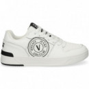 Logo Circulo Dep.piel+nylon Blanco  VERSACE JEANS