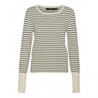 Jerséis y Sudaderas Jersey VERO MODA Dory Birch Black