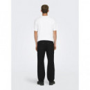 Pantalones ONLY&SONS Fade Carpenter Loose Black