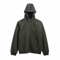 Chaquetas Hombre Chaqueta FARAH Soft Shell Rudd Evergreen