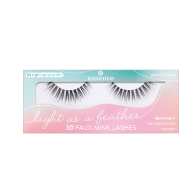 ESSENCE Pestañas Light a Feather 3D 01