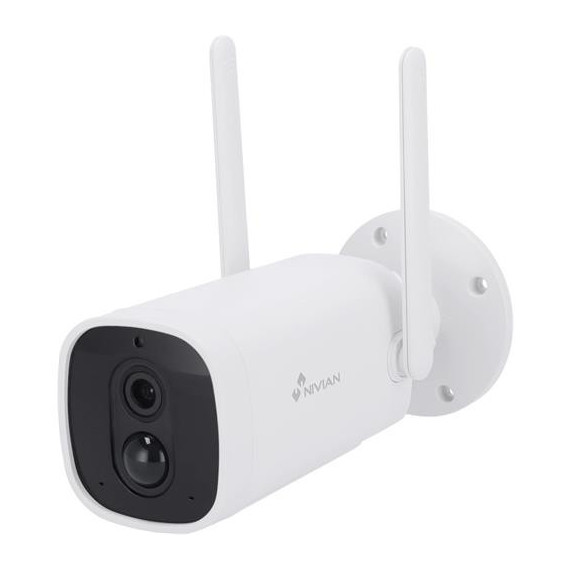 NIVIAN CAMARA VIGILANCIA EXT. WIFI BATERIA IP65