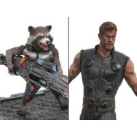 Figura Thor y Rocket los Vengadores Infinity War  DIAMOND SELECT TOYS