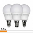 Bombillas Led Pack 3  8.5W G45 E14 Luz Blanca AIRMEC