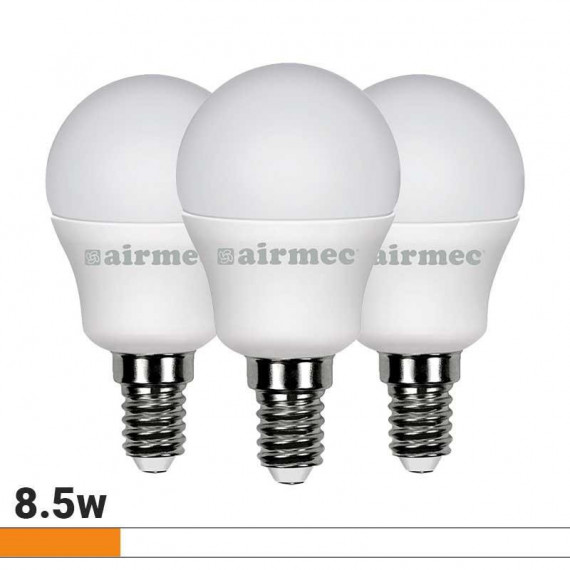 Bombillas Led Pack 3  8.5W G45 E14 Luz Blanca AIRMEC