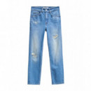 SALSA JEANS Vaqueros Mujer Vaqueros Faith Push In Cropped Slim Salsa