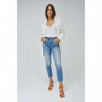 SALSA JEANS Vaqueros Mujer Vaqueros Faith Push In Cropped Slim Salsa