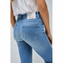 SALSA JEANS Vaqueros Mujer Vaqueros Faith Push In Cropped Slim Salsa