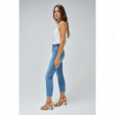 SALSA JEANS Vaqueros Mujer Vaqueros Faith Push In Cropped Slim Salsa