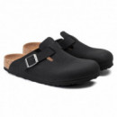 BIRKENSTOCK Calzado Boston Versión Vegana Birko-flor Nubuck Black