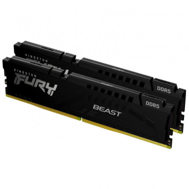 KINGSTON Technology Fury Beast 64GB (2X32GB) 5600MHZ CL36 DDR5 Negra