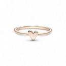 PANDORA PANDORA Rose Anillo Corazón a Mano Alzada 180092C00