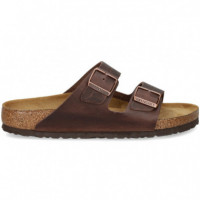 Pala 2 Hebillas Piel Marron  BIRKENSTOCK