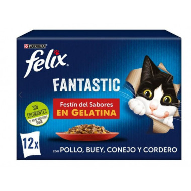 FELIX Fantastic Festin de Carne 12X85 Gr