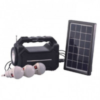 Altavoz Solar Portatil Linterna SAKKYO