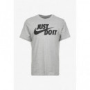 Camiseta NIKE Just Do It Gris